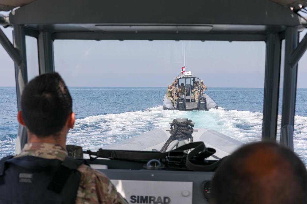 U.S. Navy, Lebanese Armed Forces Conduct Maritime Communication Training