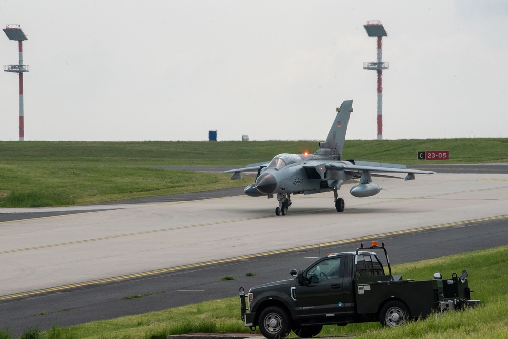 German Tornados arrive at Spangdahlem AB