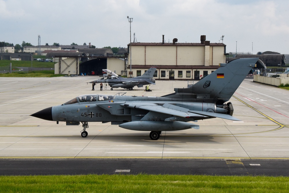 German Tornados arrive at Spangdahlem AB