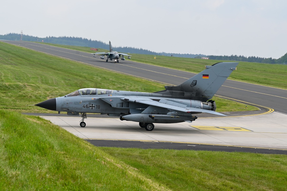 German Tornados arrive at Spangdahlem AB