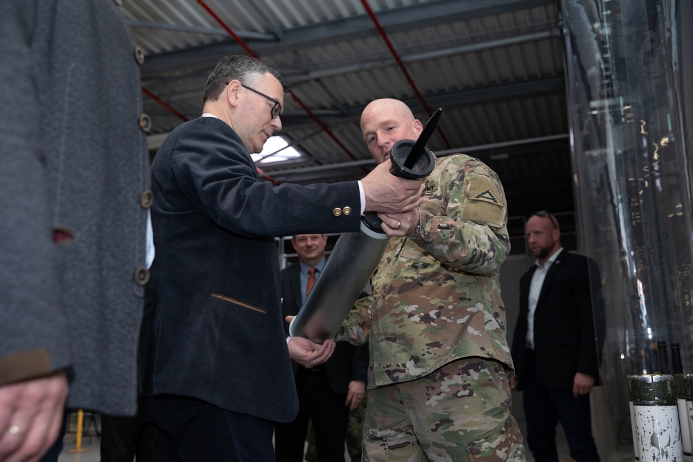 7th Army Training Command hosts environmental tour for Bavarian officials.