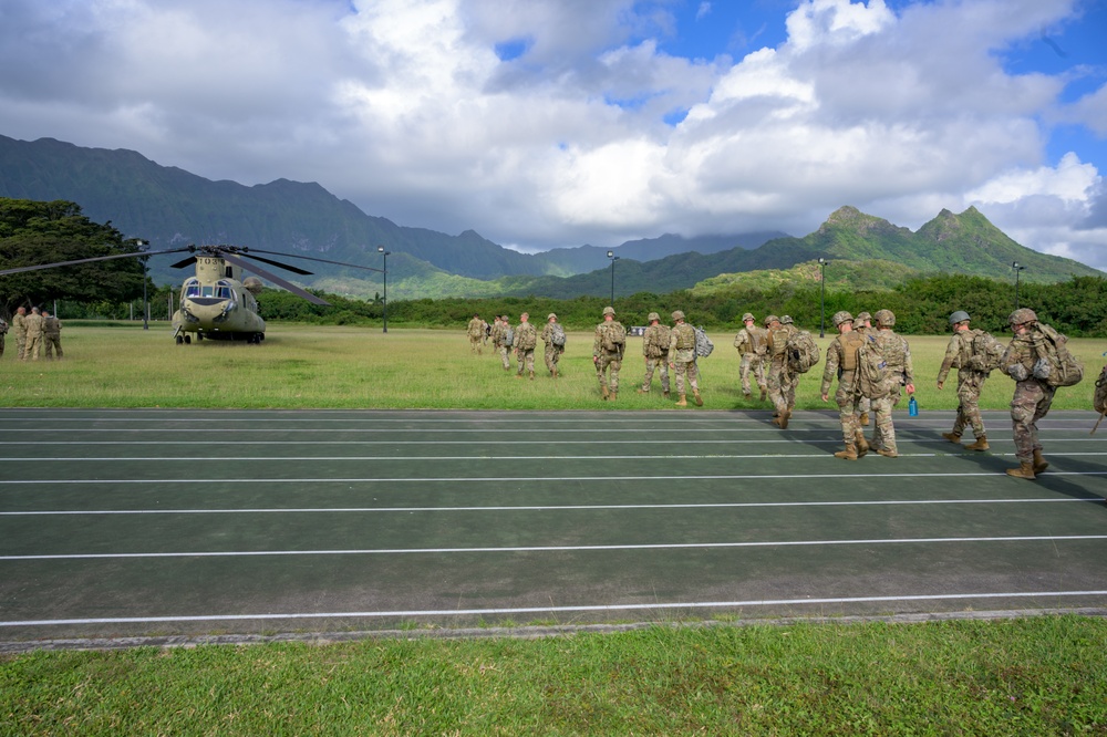 Region VII Best Warrior Competition 2023 on the Hawaiian Island of Oahu