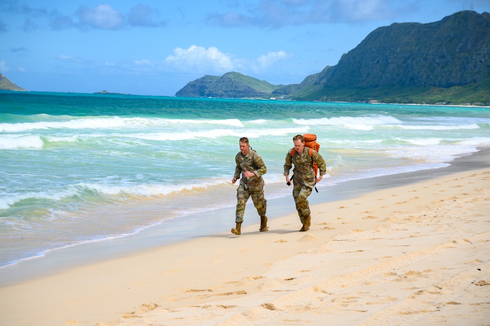 Region VII Best Warrior Competition 2023 on the Hawaiian Island of Oahu