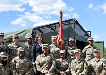 Michigan Governor visits National Guard troops, affirms partnership in Latvia