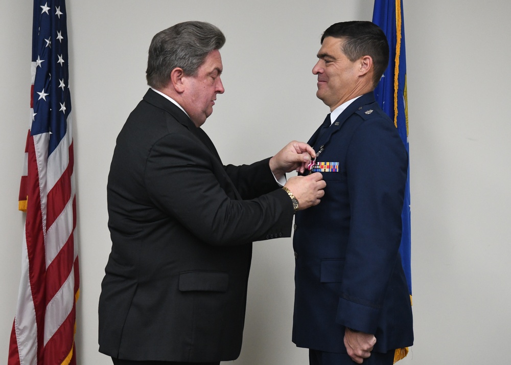 Martinez awarded Meritorious Service Medal, retires from Air Force