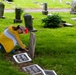 Airmen clean-up local cemetery