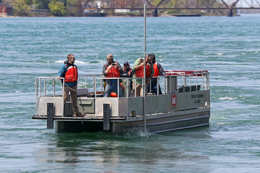 USACE Buffalo District Inspect Novel Fish Passage