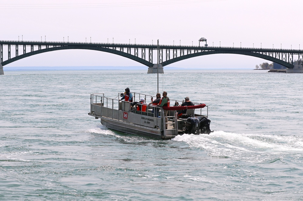 USACE Buffalo District Inspect Novel Fish Passage