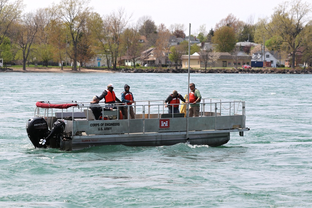 USACE Buffalo District Inspect Novel Fish Passage