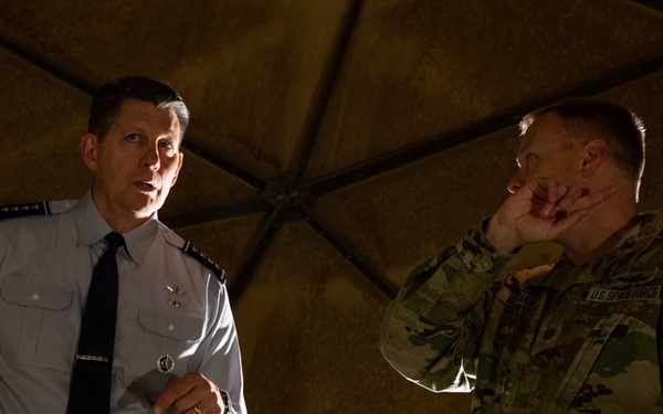 Vice Chief of Space Operations visits Buckley Space Force Base