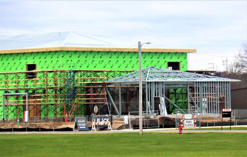 May 2023 construction operations of $11.96 million transient training brigade headquarters at Fort McCoy