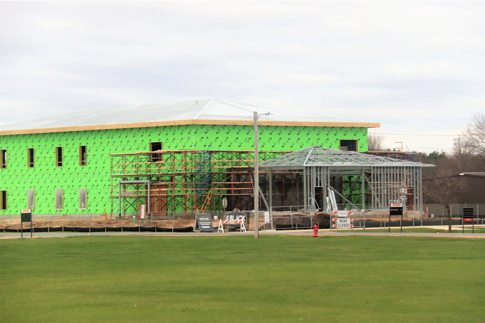 May 2023 construction operations of $11.96 million transient training brigade headquarters at Fort McCoy