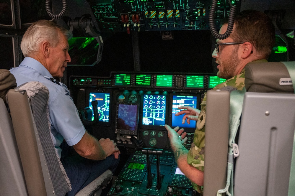 RNZAF Deputy Chief of Air Force visits Herk Nation