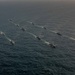 USS Oscar Austin (DDG 79) and NATO allies perform a Photo Exercise during Formidable Shield 2023