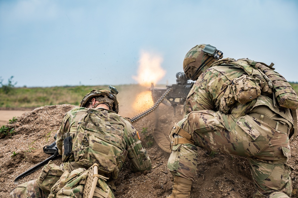 2nd Cavalry Regiment Initiates Griffin Shock 23 with a Live Fire Exercise