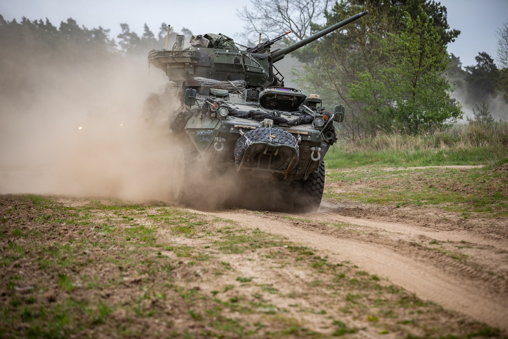 2nd Cavalry Regiment Initiates Griffin Shock 23 with a Live Fire Exercise