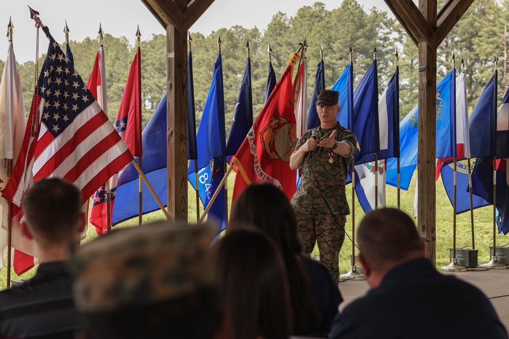 Maj. Armknecht’s Retirement Ceremony
