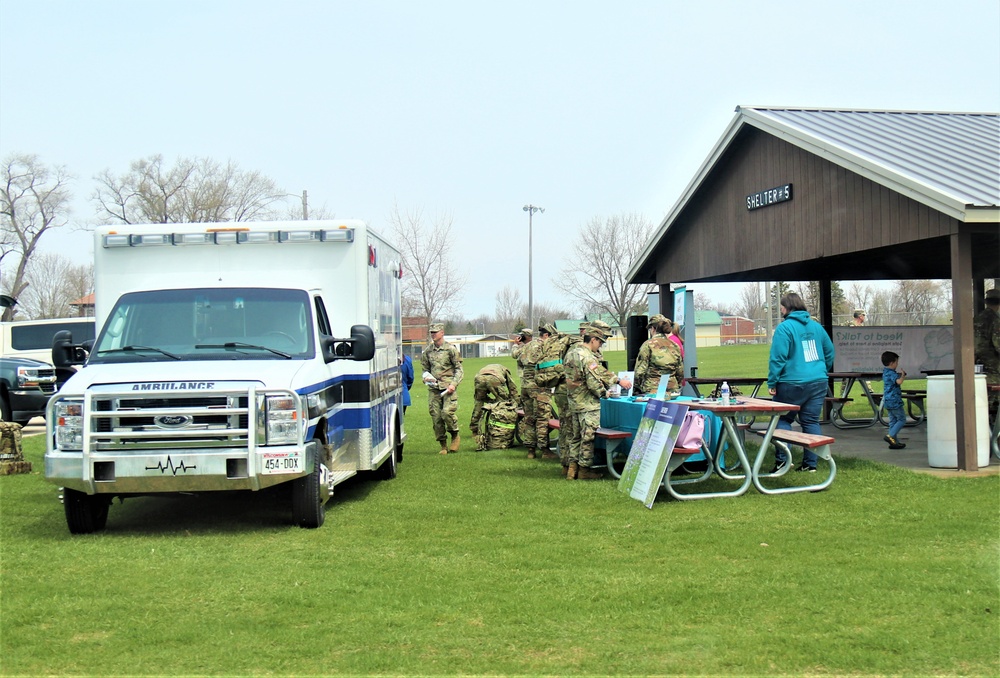 181st MFTB leads Sexual Assault Awareness and Prevention Month march in local community