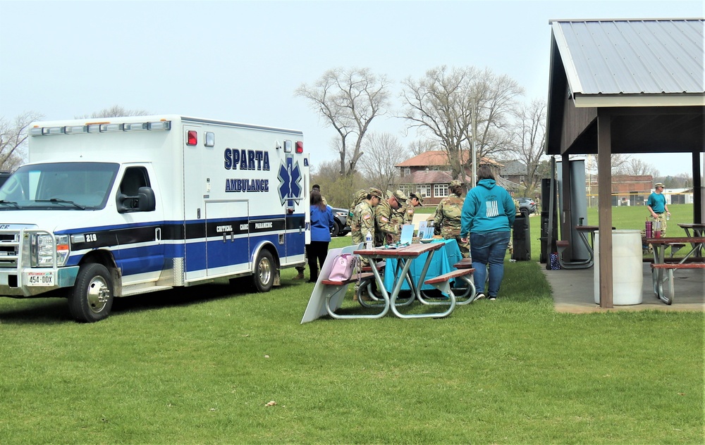 181st MFTB leads Sexual Assault Awareness and Prevention Month march in local community