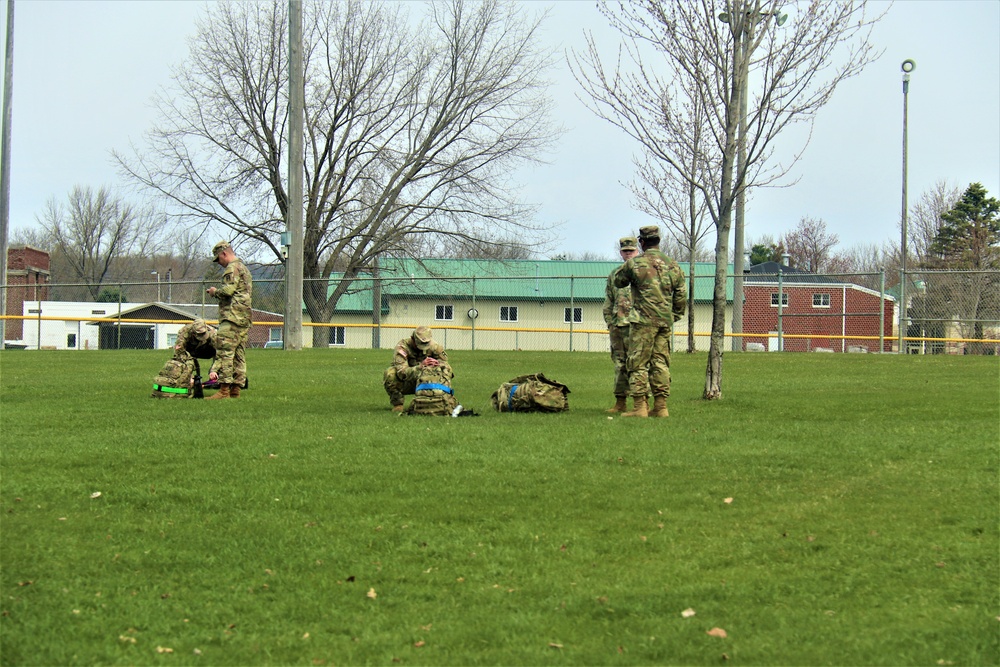 181st MFTB leads Sexual Assault Awareness and Prevention Month march in local community