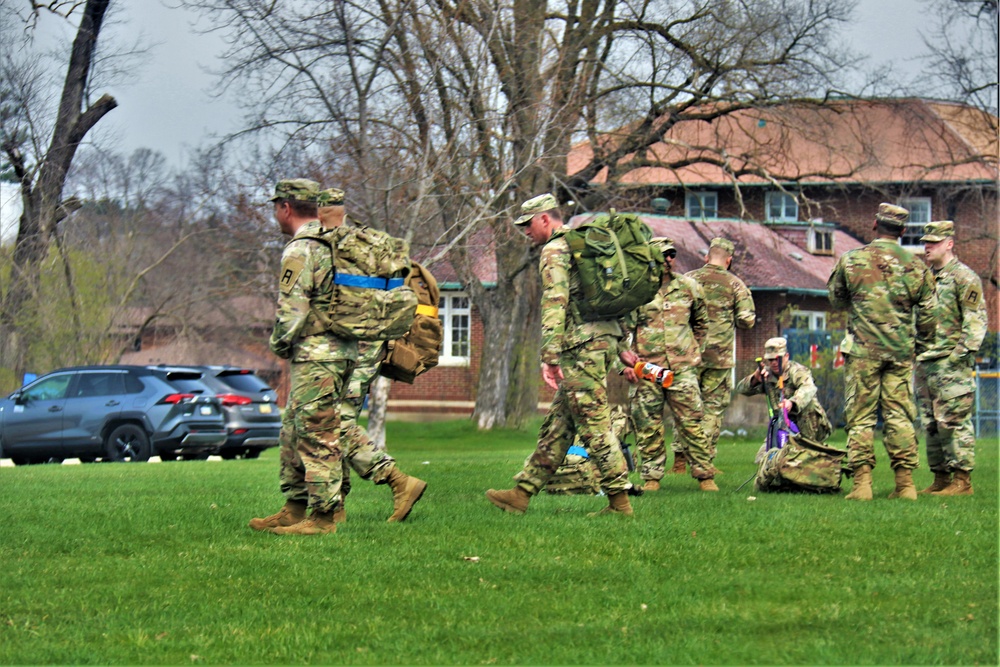 181st MFTB leads Sexual Assault Awareness and Prevention Month march in local community