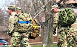 181st MFTB leads Sexual Assault Awareness and Prevention Month march in local community