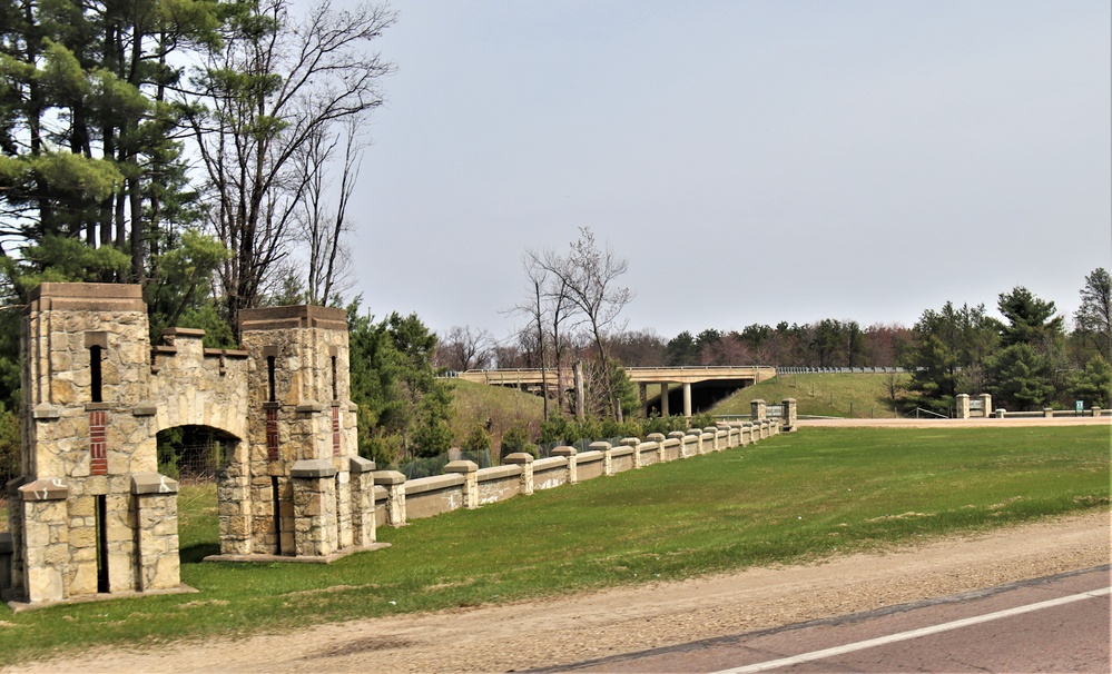 Stone Gates at Fort McCoy