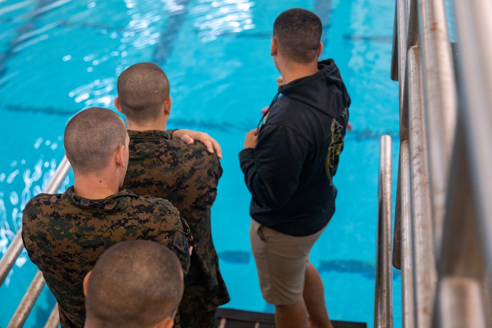 MCRD San Diego Delta Company Swim Qualification