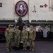 Brig. Gen. Hammerstedt Visits USS George H.W. Bush