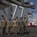 Brig. Gen. Hammerstedt Visits USS George H.W. Bush