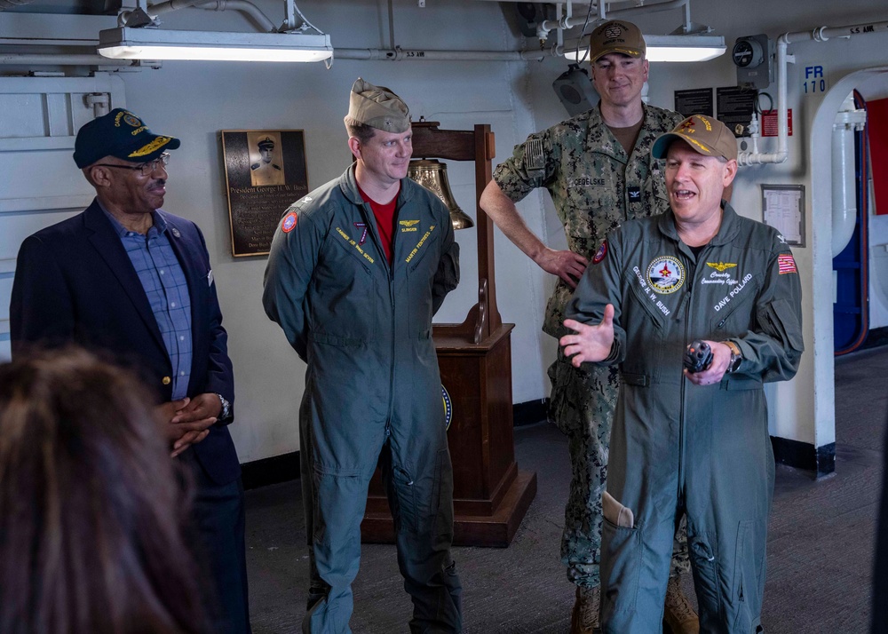 Daily Operations Aboard USS George H.W. Bush (CVN 77)