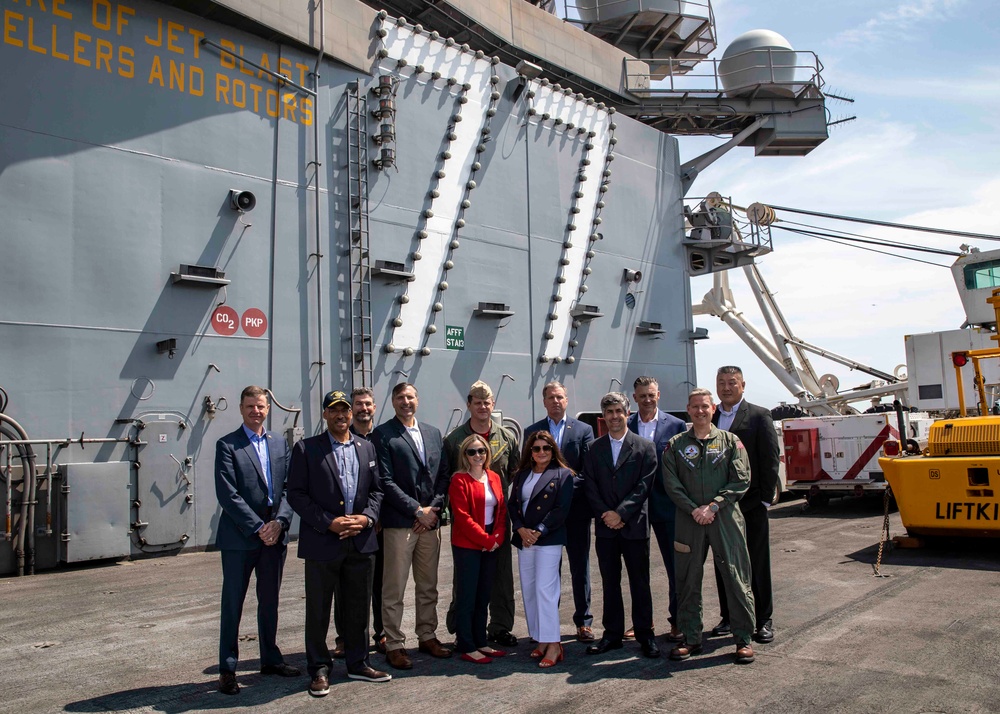 Daily Operations Aboard USS George H.W. Bush (CVN 77)