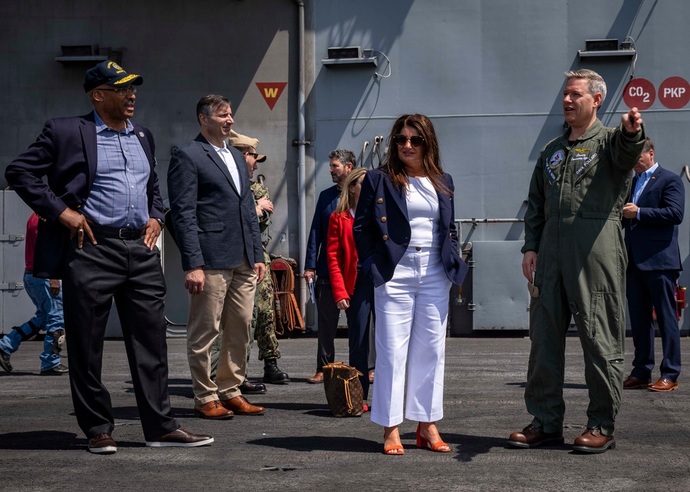 Daily Operations Aboard USS George H.W. Bush (CVN 77)