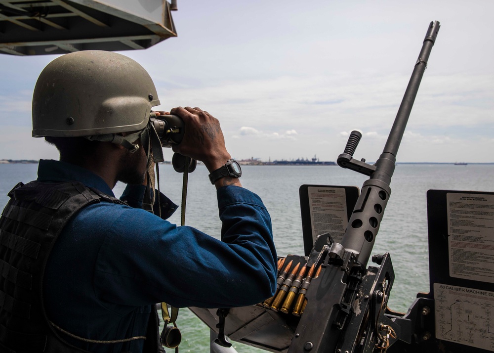 Daily Operations Aboard USS George H.W. Bush (CVN 77)