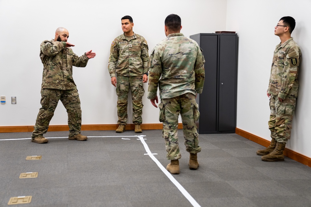 Squad trains for competition