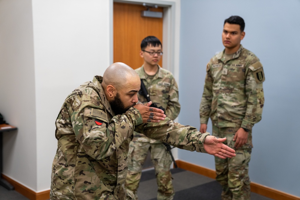 Squad trains for competition