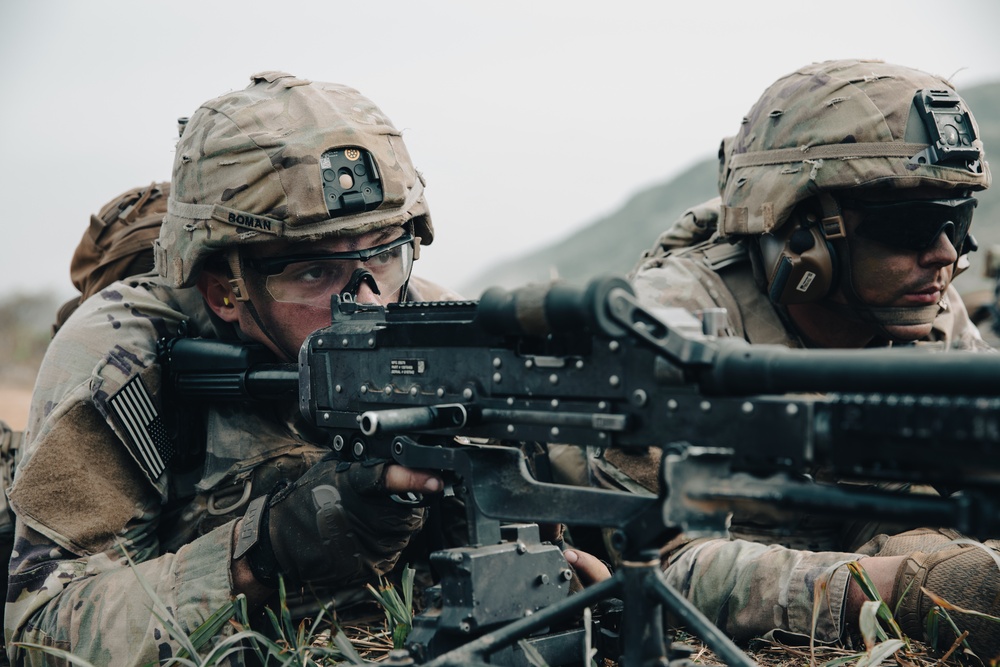1-17 IN Platoon Live Fire Exercises