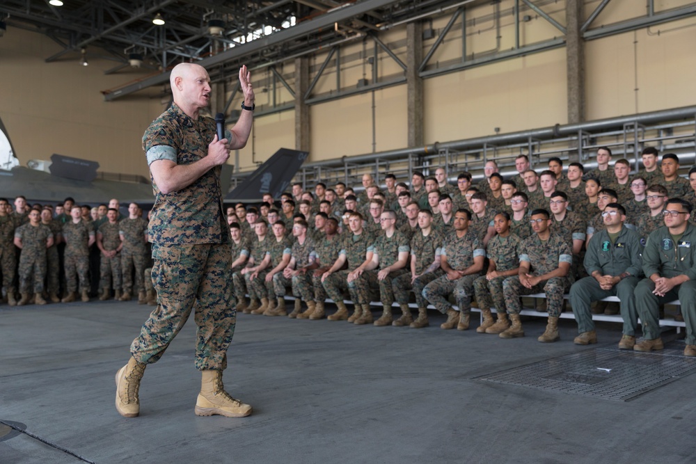 Top Marines visit 2022 top Marine Corps Fighter Squadron