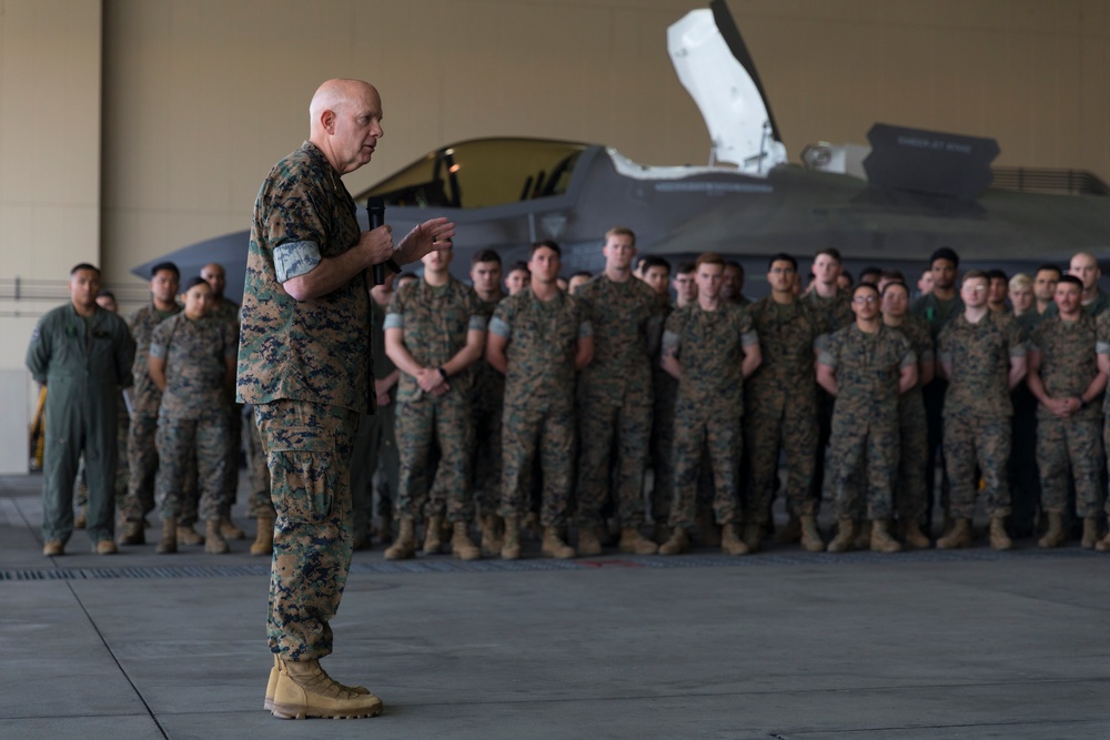 Top Marines visit 2022 top Marine Corps Fighter Squadron