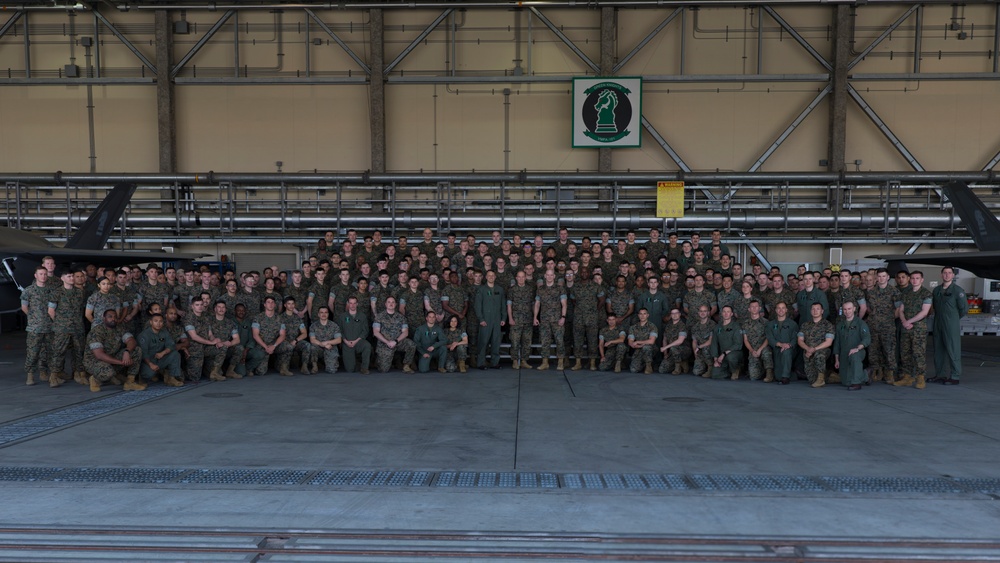 Top Marines visit 2022 top Marine Corps Fighter Squadron