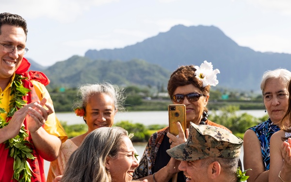 Marine Corps Base Hawaii and Paepae o He’eia Nu’upia Ponds Wildlife Management Area Co-Stewardship Event Signing