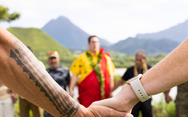 Marine Corps Base Hawaii and Paepae o He’eia Nu’upia Ponds Wildlife Management Area Co-Stewardship Event Signing