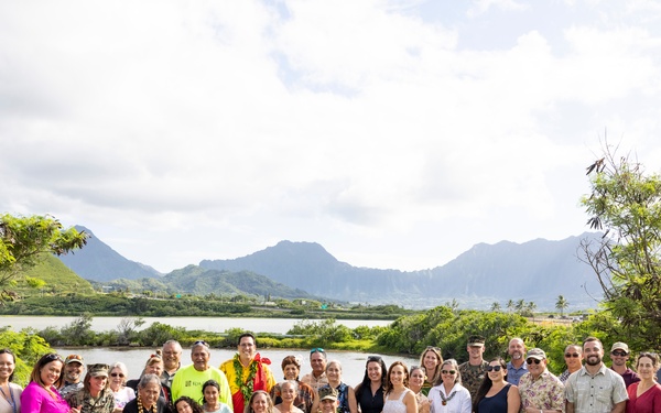 Marine Corps Base Hawaii and Paepae o He’eia Nu’upia Ponds Wildlife Management Area Co-Stewardship Event Signing
