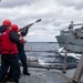 USS John Finn Conducts Replenishment-at-Sea with USNS Wally Schirra