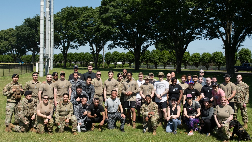 Yokota Commemorates National Police Week with a Memorial 5k Ruck March