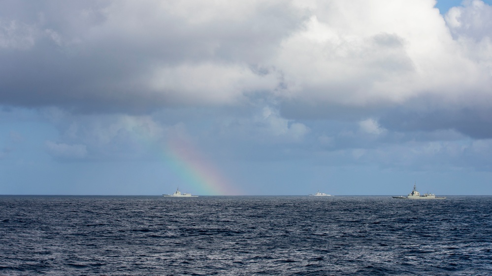 USS Porter Participates in Formidable Shield 2023