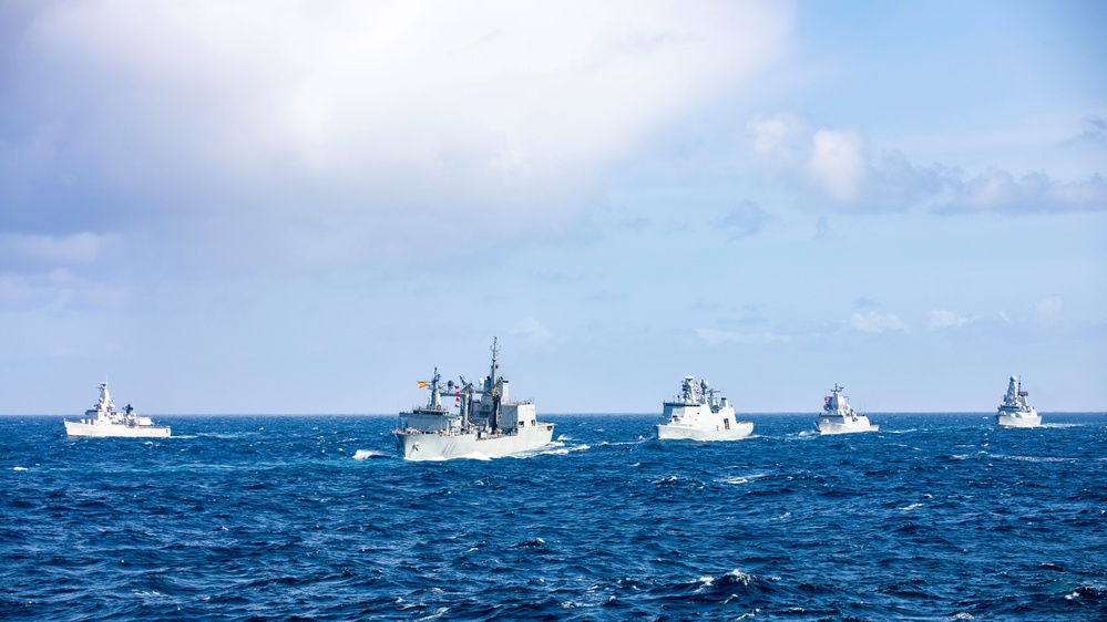 USS Porter Participates in Formidable Shield 2023