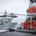 HNLMS Tromp (F803) conducts replenishment-at-sea with Spanish oiler Patiño