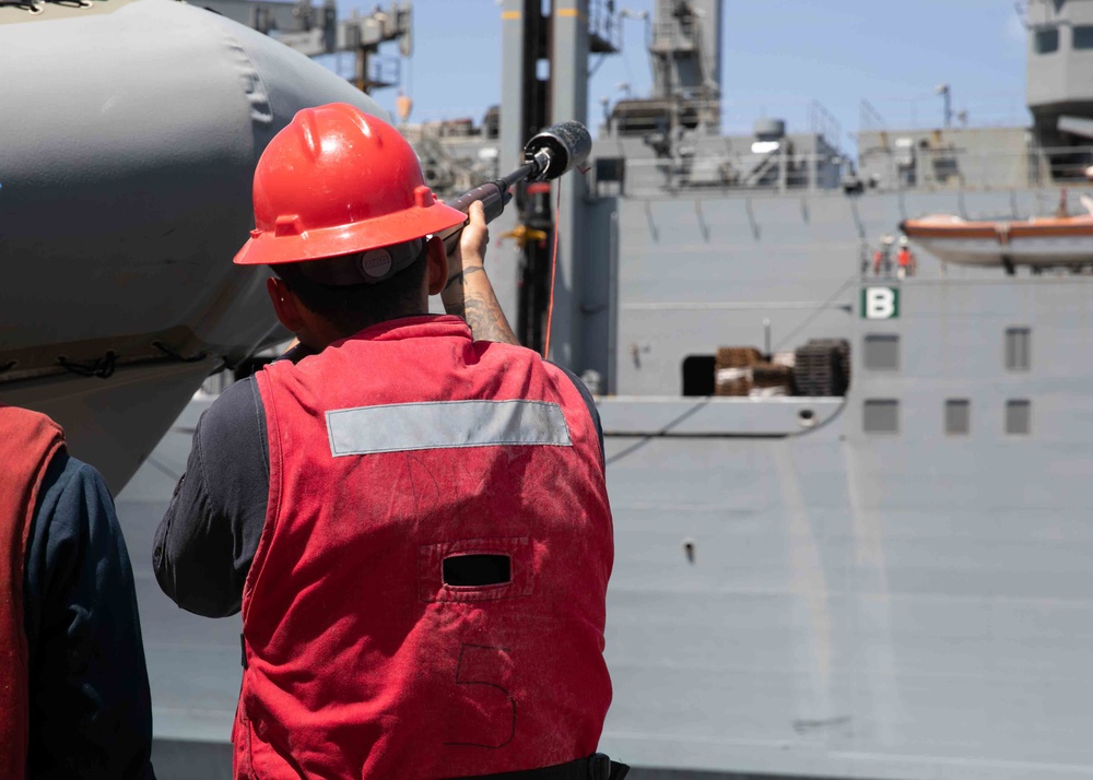 USS Arleigh Burke Replenishment-at-Sea