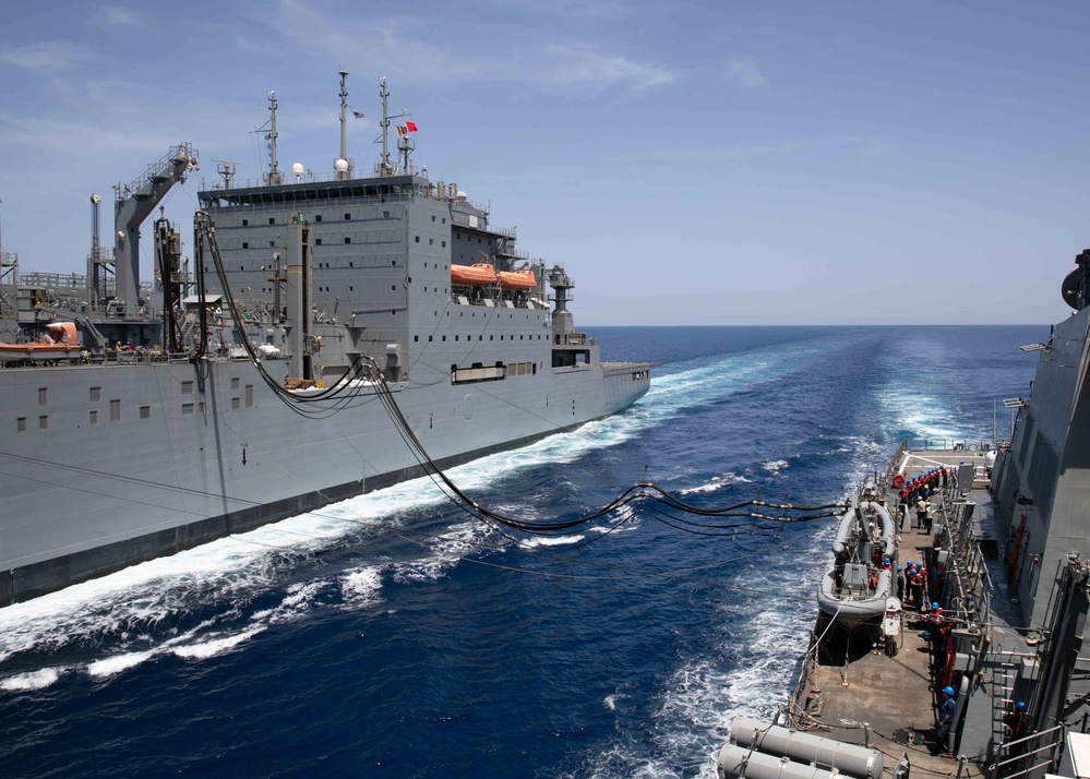 USS Arleigh Burke Replenishment-at-Sea